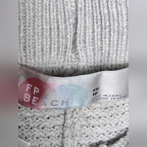 Free People FP Beach Hailee Waffle Knit Loungewear Luxe Flare Pants, XS - Picture 3 of 3